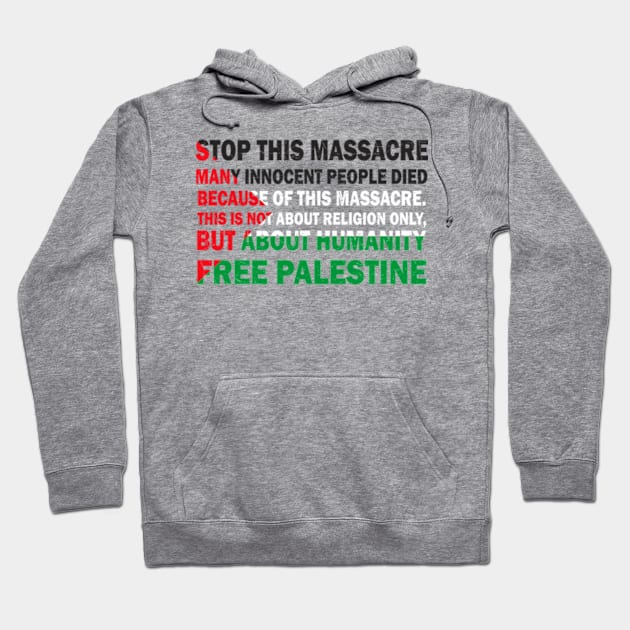 Free Palestine!! Hoodie by anwara